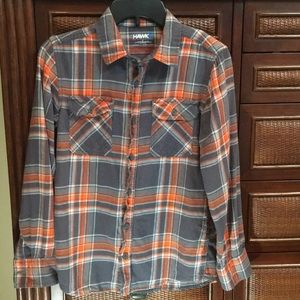 Tony hawk flannel button up